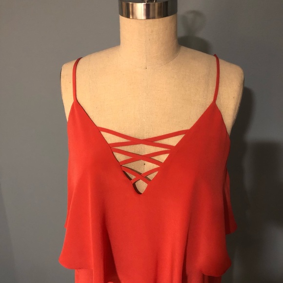 Coral Silk Top | Bailey 44 - Picture 4 of 7